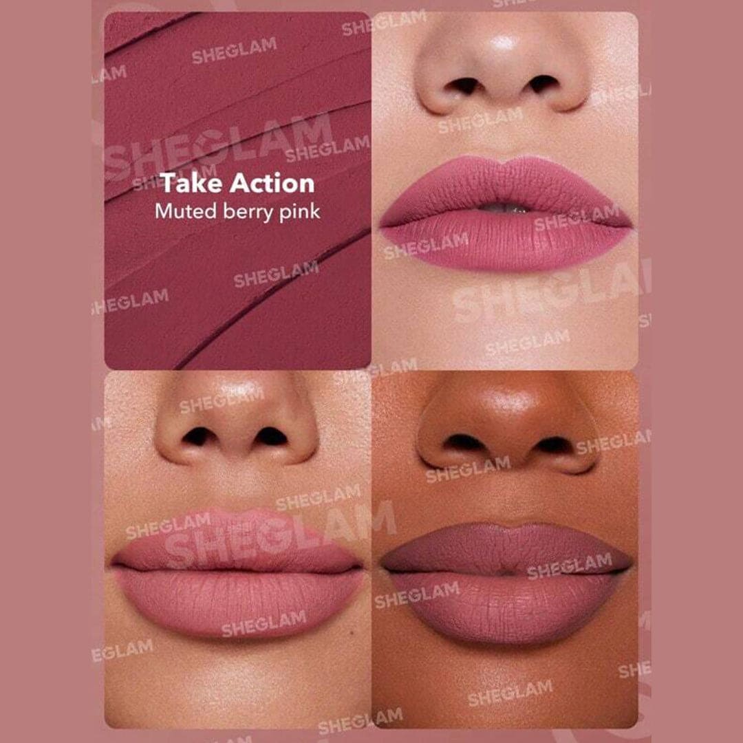 SHEGLAM Dynamatte Boom Long Lasting Matte Lipstick Lipstick - XOXO cosmetics