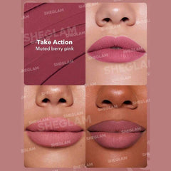 SHEGLAM Dynamatte Boom Long Lasting Matte Lipstick Lipstick - XOXO cosmetics