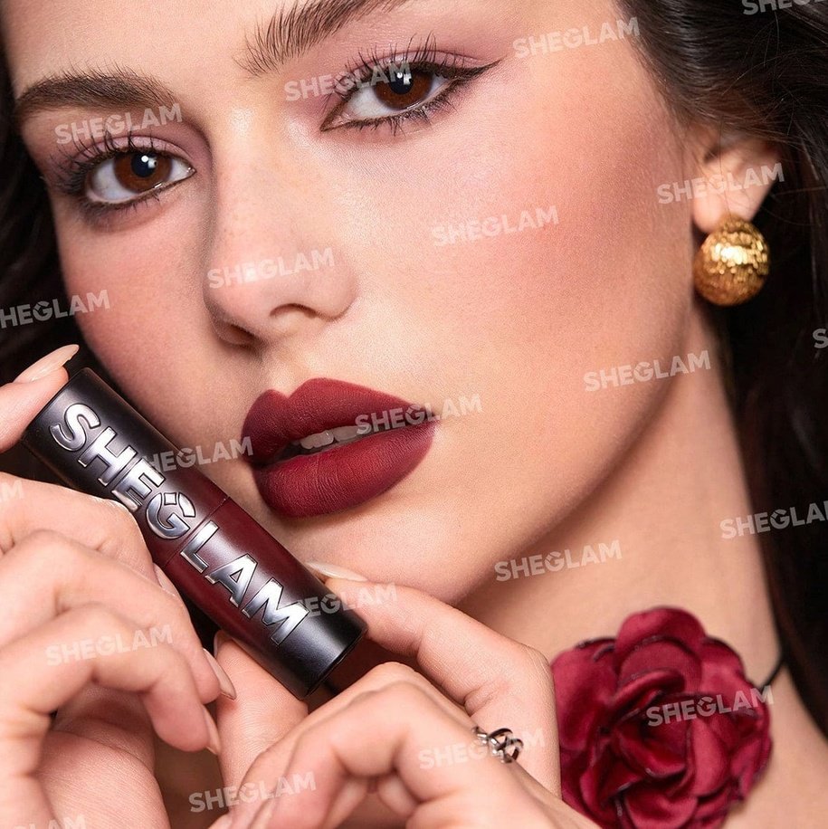 SHEGLAM Ember Rose Dynamatte Boom Long-Lasting Matte Lipstick Lipstick - XOXO cosmetics