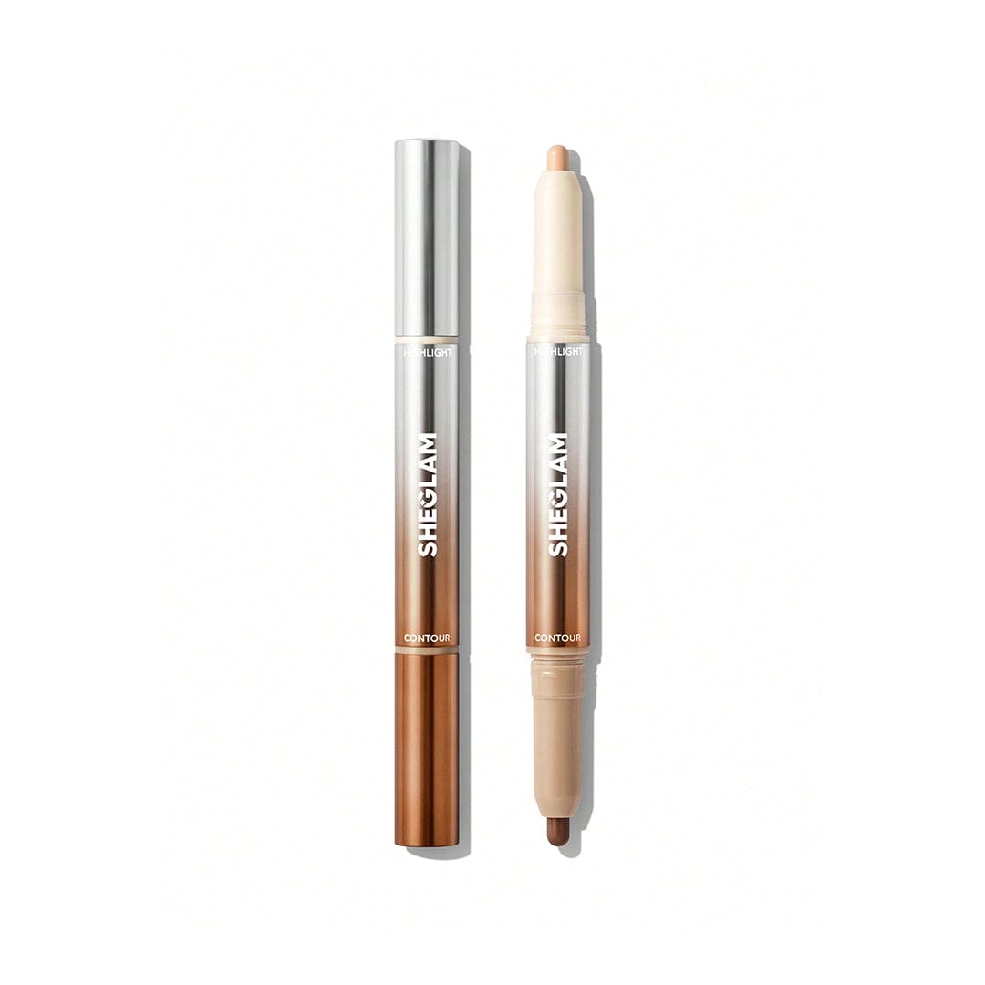 SHEGLAM Fine Line 2-In-1 Nose Contour & Highlight Pen face pen - XOXO cosmetics