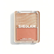 SHEGLAM Glam 101 Hybrid Highlighter & Blush Duo Blush & Highlighter - XOXO cosmetics
