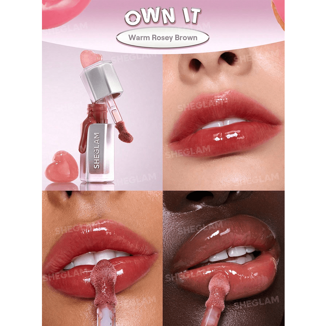 SHEGLAM Glass Lock Air Gloss Lip Gloss - XOXO cosmetics