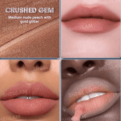 SHEGLAM Glitter Whip Liquid Lipstick Liquid Lipstick - XOXO cosmetics