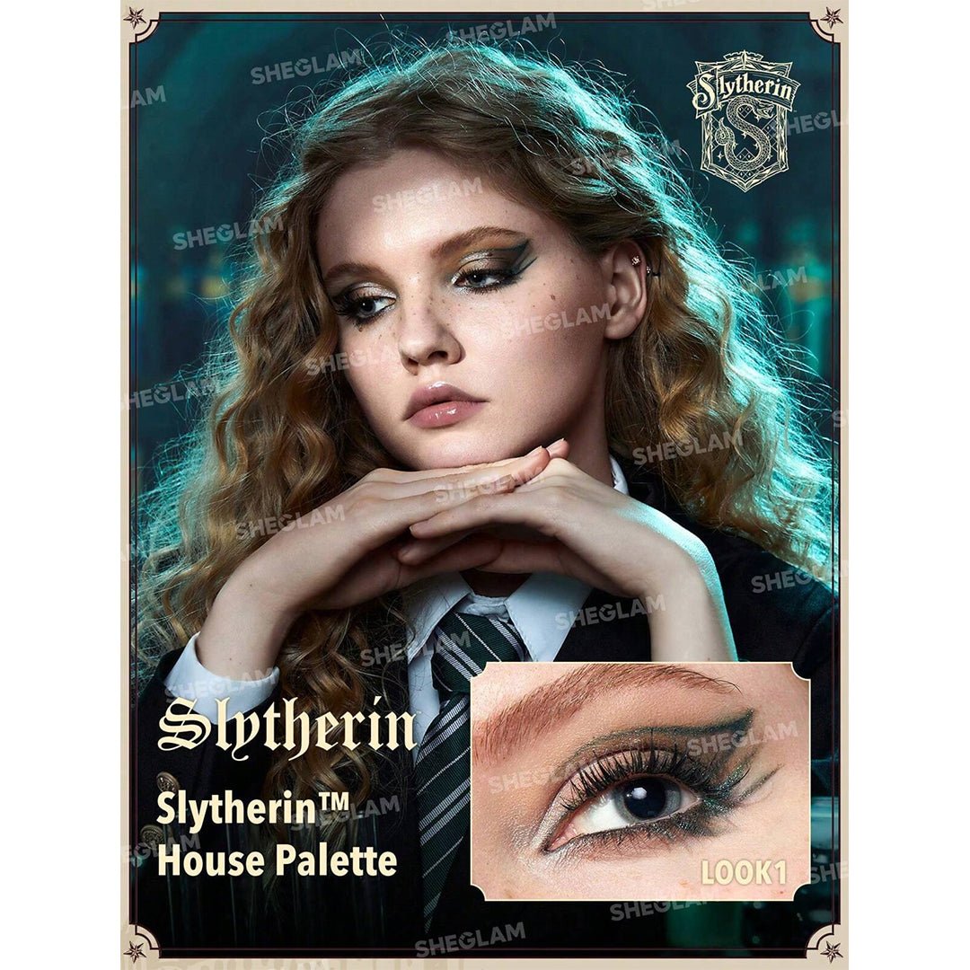 SHEGLAM Harry Potter™ X SHEGLAM Slytherin™ Eye Shadow Palette Eyeshadow - XOXO cosmetics