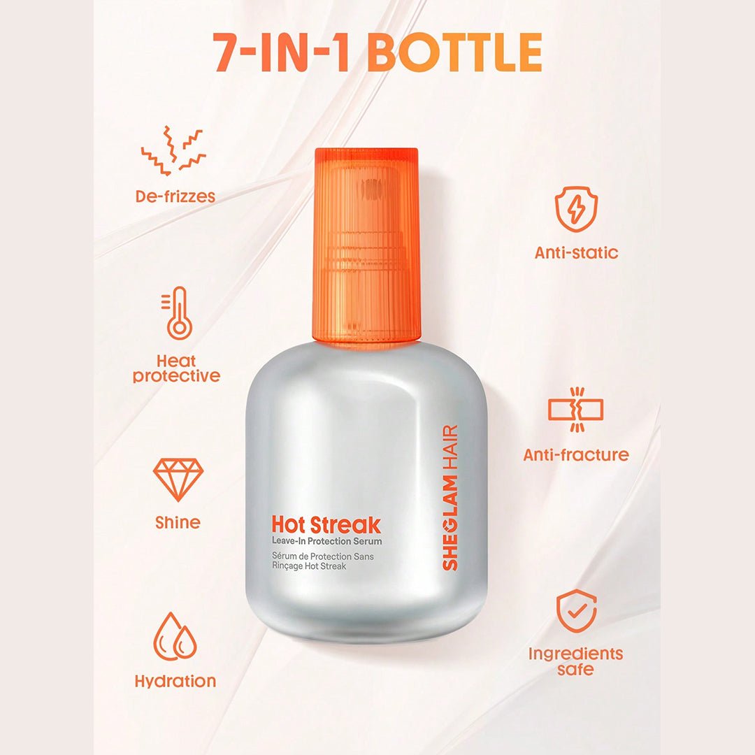 SHEGLAM Hot Streak Leave-In Protection Serum Hair Serum - XOXO cosmetics