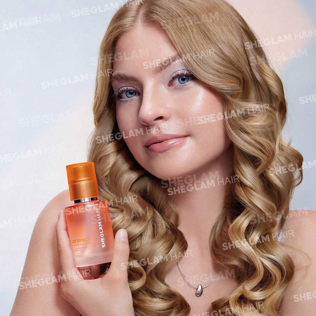 SHEGLAM Hot Streak Thermal Defense Glow Oil Elixir Hair Serum - XOXO cosmetics
