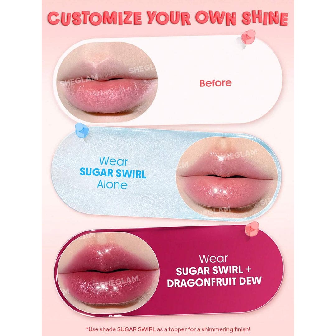 SHEGLAM Hydra Jelly Pocket Lip Jam-Apricot Pop Lip Balm - XOXO cosmetics