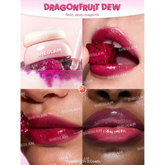 SHEGLAM Hydra Jelly Pocket Lip Jam-Apricot Pop Lip Balm - XOXO cosmetics