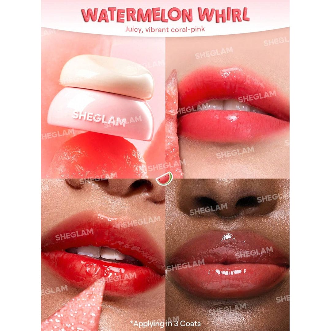SHEGLAM Hydra Jelly Pocket Lip Jam-Apricot Pop Lip Balm - XOXO cosmetics