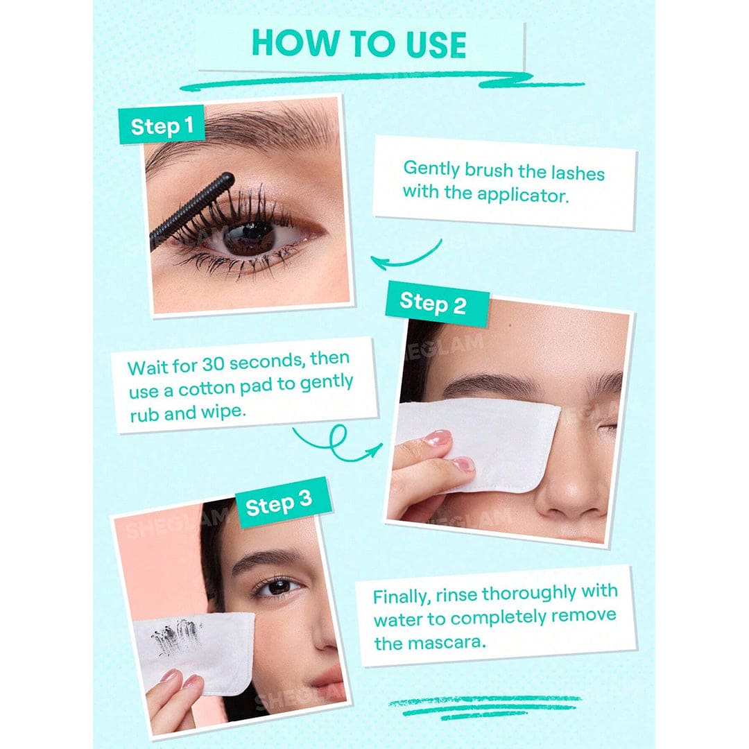 SHEGLAM Lashlighter Ez Remove Lash Treatment Mascara - XOXO cosmetics