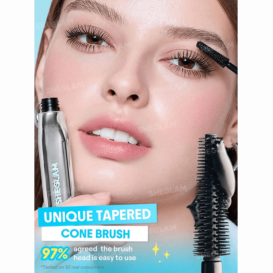 SHEGLAM Lashlighter Infinite Flake-off Tubing Mascara - Black Mascara - XOXO cosmetics