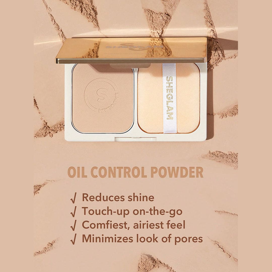 SHEGLAM Light Through Oil Control Powder Powder - XOXO cosmetics