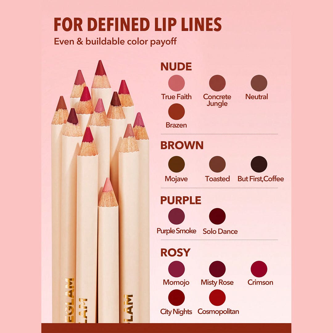 SHEGLAM Lip Facts Lip Liner Lip Liner - XOXO cosmetics