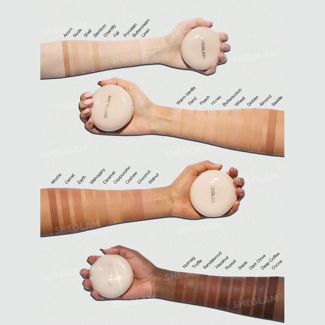 SHEGLAM Lock & Go Long-Lasting Cushion Foundation Foundation - XOXO cosmetics