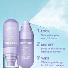 SHEGLAM Lock'd In Setting Spray Setting & Fixing Spray - XOXO cosmetics