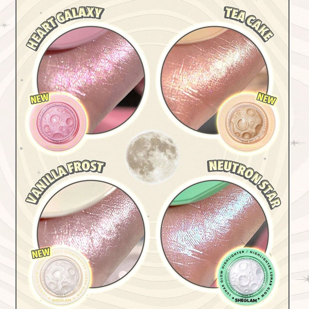 SHEGLAM Lunar Glow Highlighter Highlighter - XOXO cosmetics