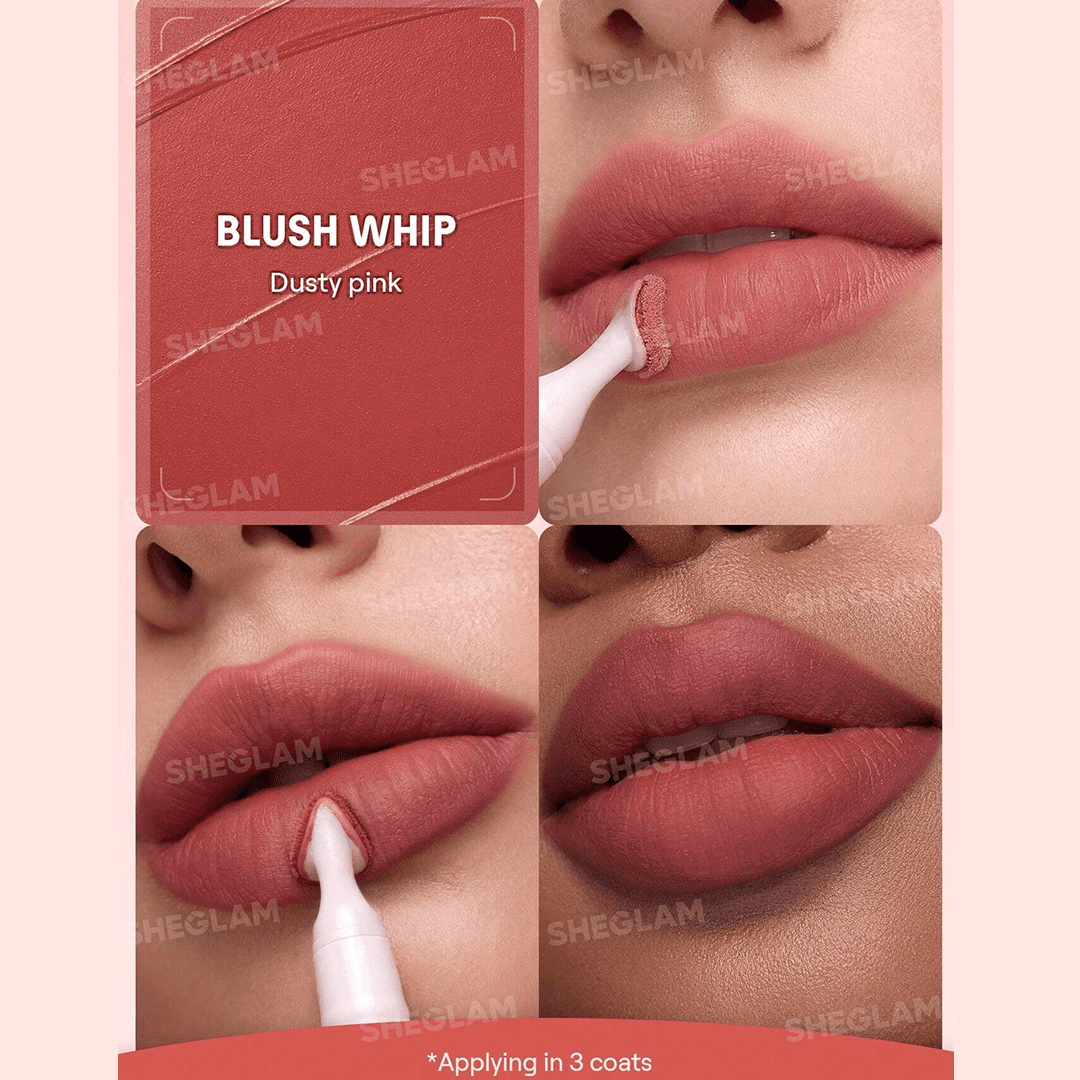 SHEGLAM Marshmallow Puff Lip Blur Pen Lipstick - XOXO cosmetics