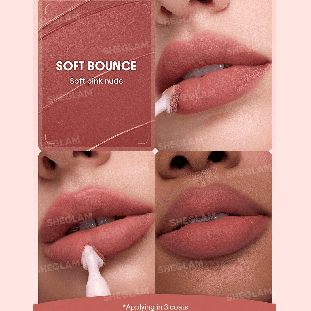 SHEGLAM Marshmallow Puff Lip Blur Pen Lipstick - XOXO cosmetics
