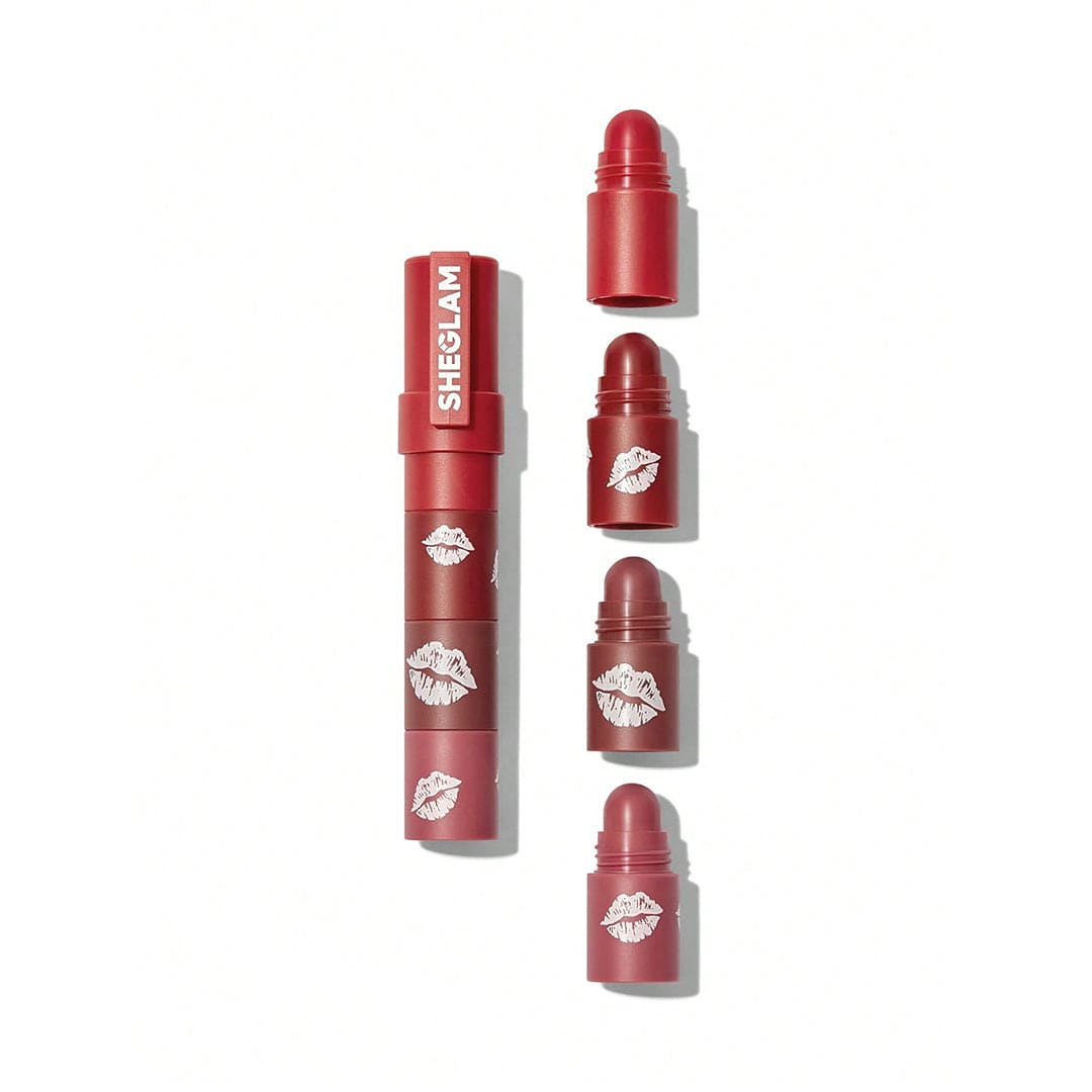 SHEGLAM Mega Lip Stacks - Petal Stack Lipstick - XOXO cosmetics
