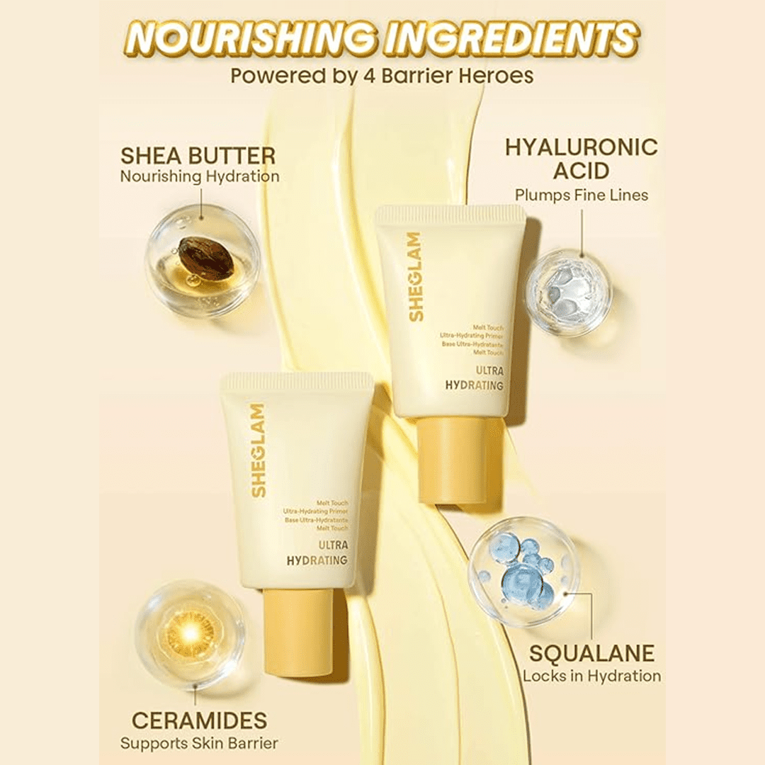 SHEGLAM Melt Touch Ultra-Hydrating Primer Primer - XOXO cosmetics