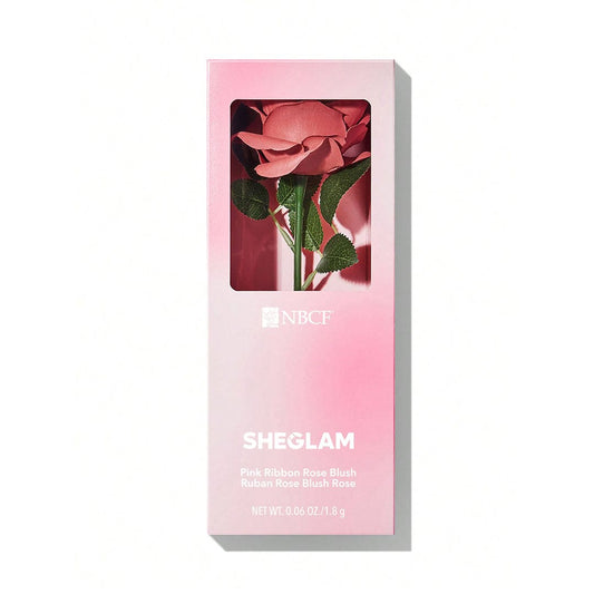 SHEGLAM Pink Ribbon Rose Blush Blusher - XOXO cosmetics