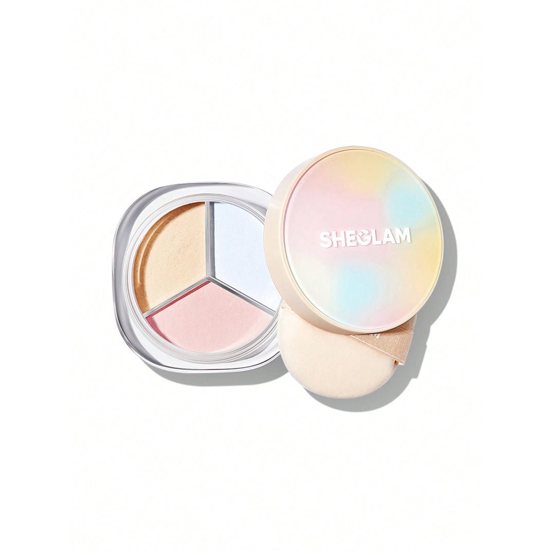 SHEGLAM Radiance Ring 3-In-1 Correcting Setting Powder Powder - XOXO cosmetics