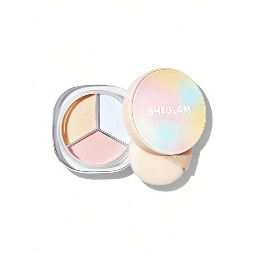 SHEGLAM Radiance Ring 3-In-1 Correcting Setting Powder Powder - XOXO cosmetics