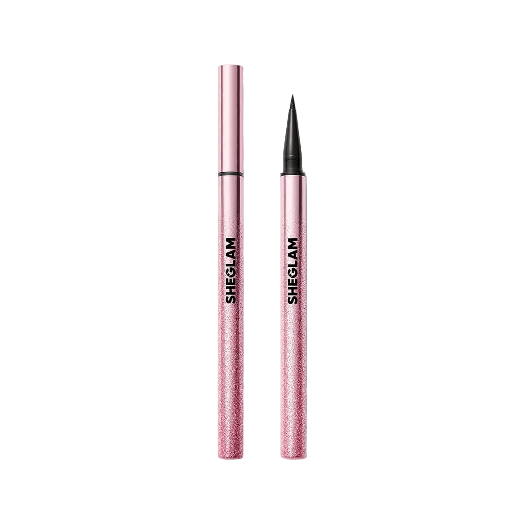 SHEGLAM Rosé LINE & DEFINE Waterproof Liquid Eyeliner - Black Eyeliner - XOXO cosmetics
