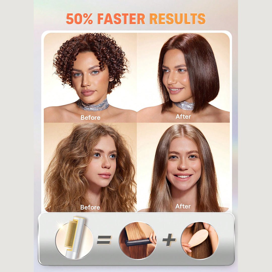 SHEGLAM SLeek Chic 3D Thermal Straightening Brush * Global Item Hair Tools - XOXO cosmetics