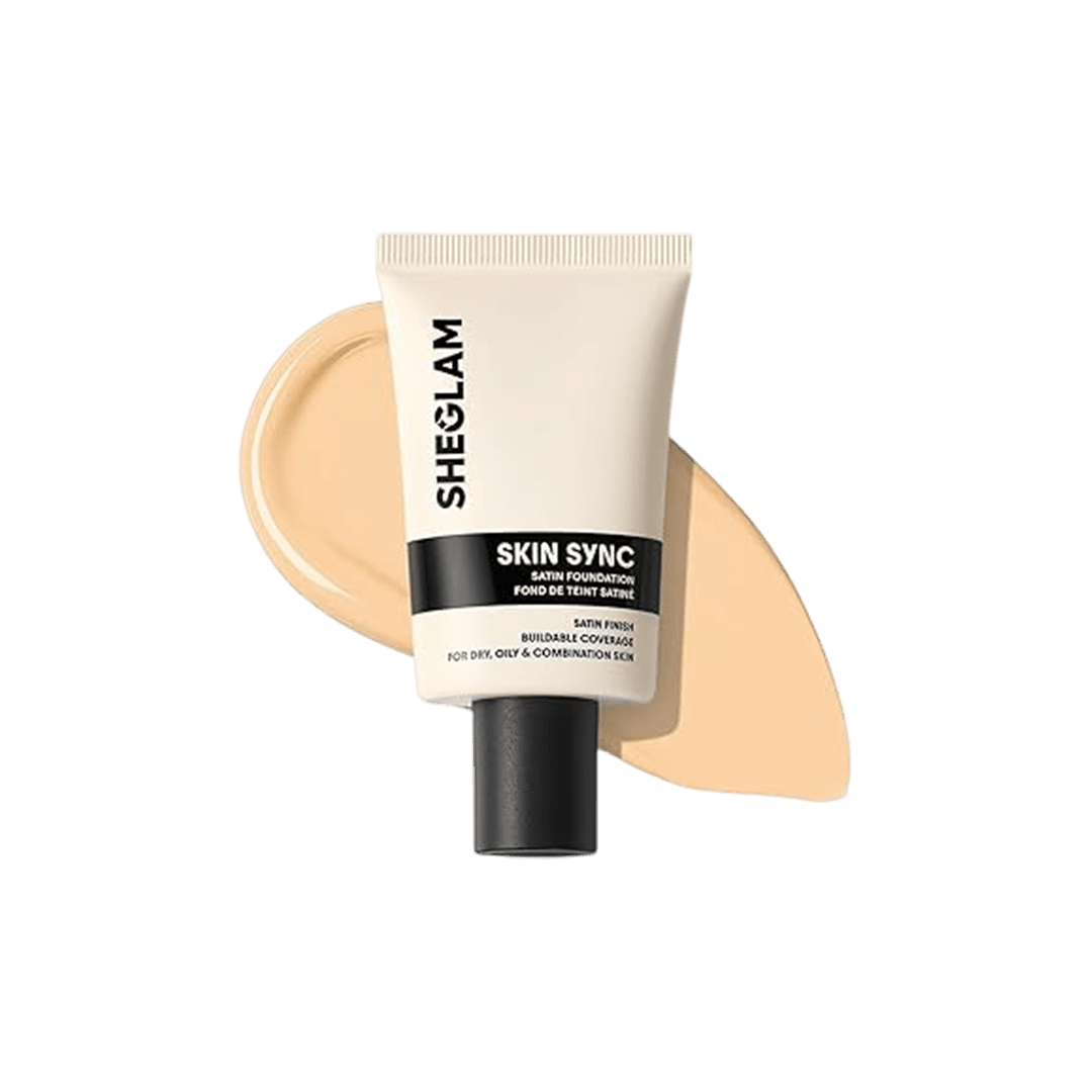 SHEGLAM Skin Sync Satin Foundation Foundation - XOXO cosmetics
