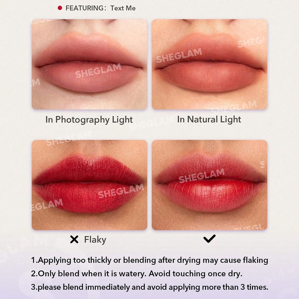 SHEGLAM Soft Haze Lip Blur Lip Tint - XOXO cosmetics