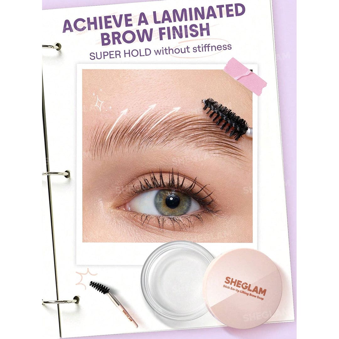 SHEGLAM Stick Em Up Lifting Brow Soap Eyebrow - XOXO cosmetics