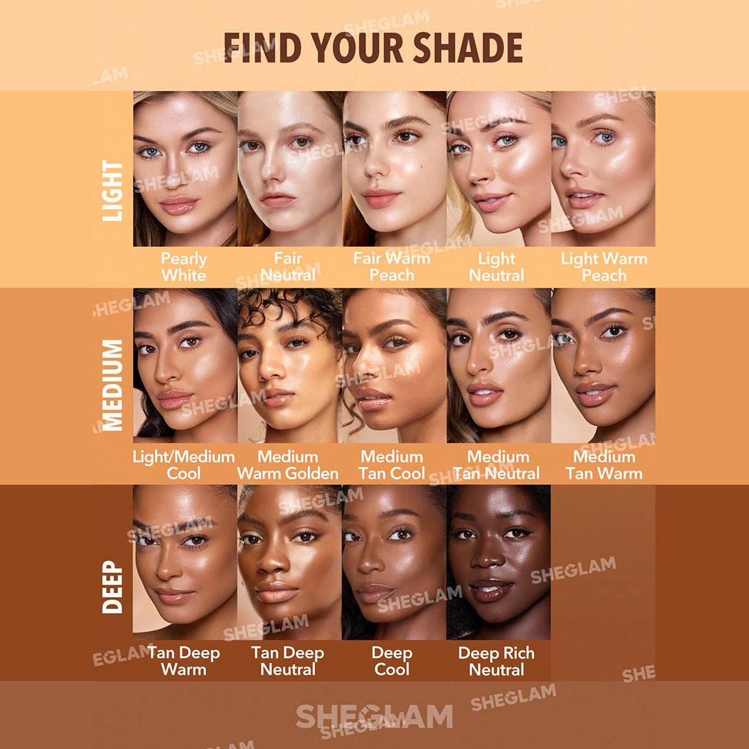 SHEGLAM Sunburst Glow Mixer Foundation - XOXO cosmetics