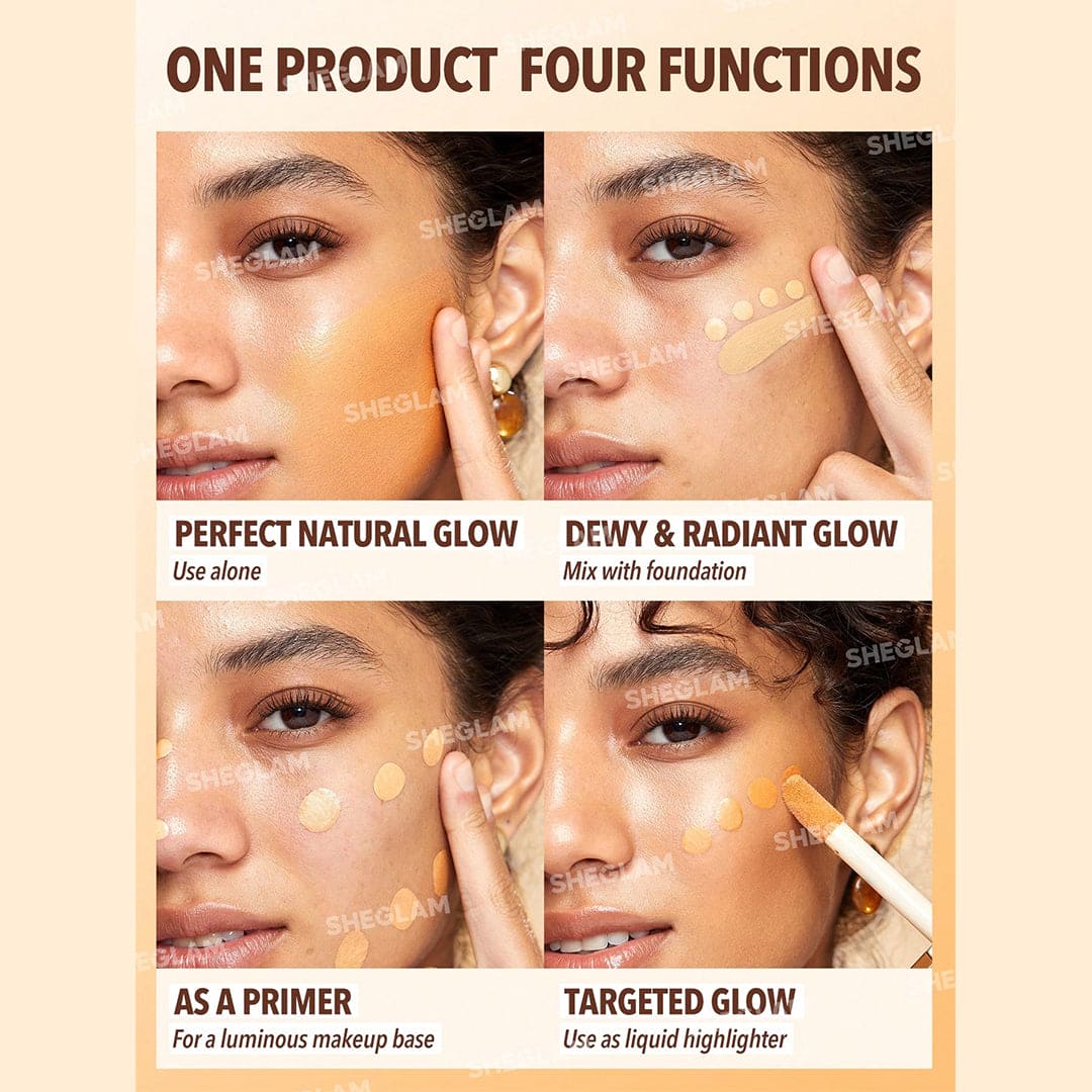 SHEGLAM Sunburst Glow Mixer Foundation - XOXO cosmetics