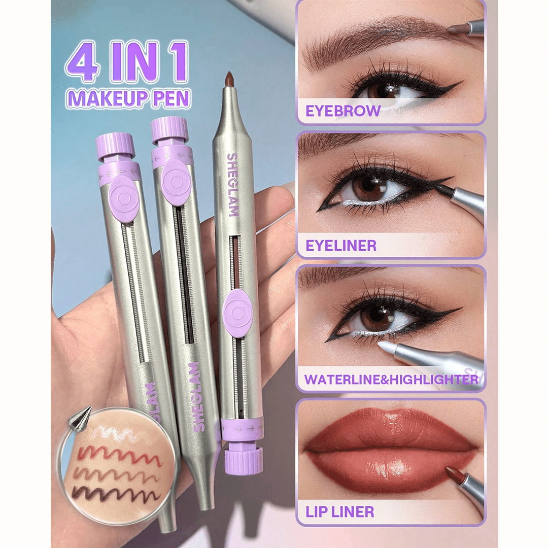 SHEGLAM The Everywhere 4-In-1 Liner Pen Lip Liner - XOXO cosmetics