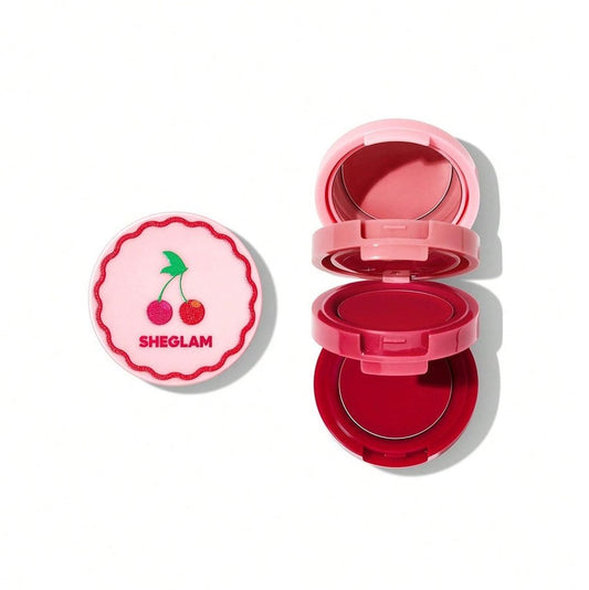 SHEGLAM Very Cherry Cheek & Lip Cream Stack Blush - XOXO cosmetics