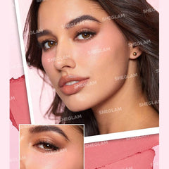 SHEGLAM Very Cherry Cheek & Lip Cream Stack Blush - XOXO cosmetics
