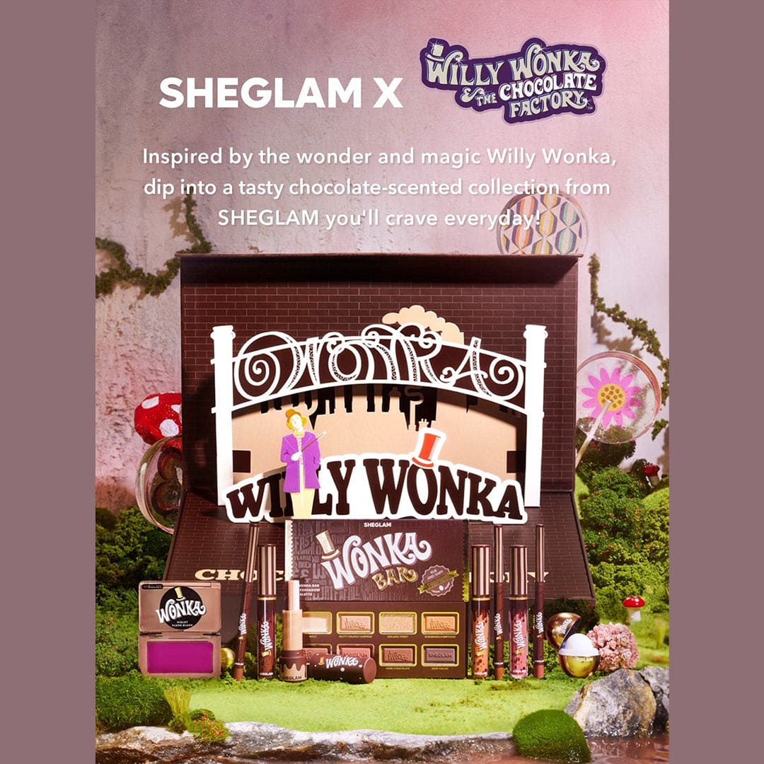 SHEGLAM Willy wonka Full Collection Set Gift Set - XOXO cosmetics