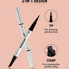 SHEGLAM Wing It Waterproof Liner Duo Eyeliner - XOXO cosmetics