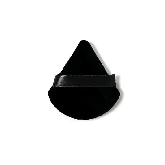 SHEIN 1pcs Triangle Shaped Velvet Powder Puff Makeup Tools - XOXO cosmetics