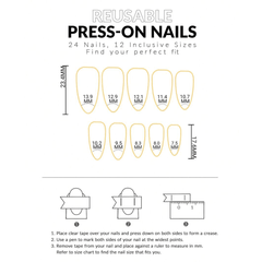 SHEIN 24Pcs Long Almond Pink Flower Press On Nails Press On Nails - XOXO cosmetics