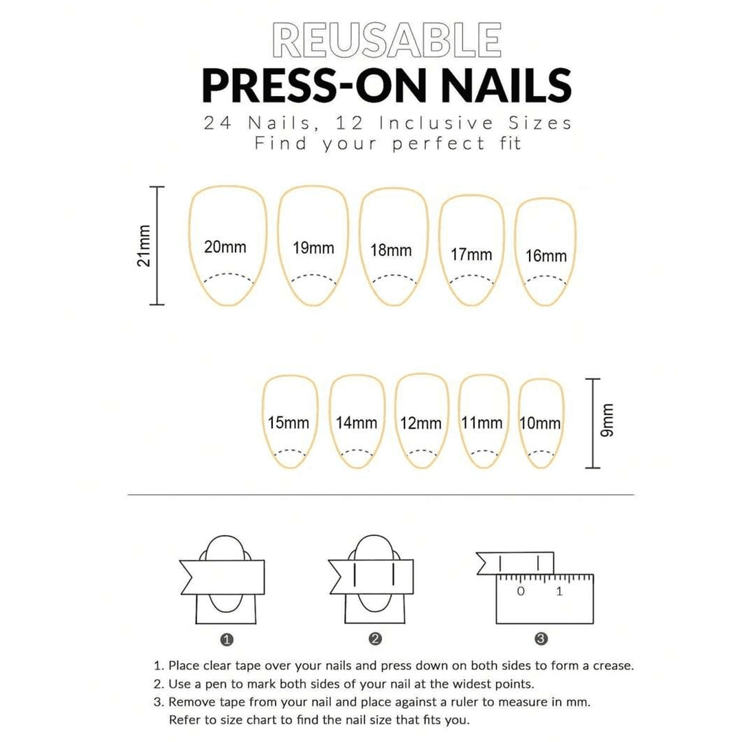 SHEIN 30Pcs Summer Colorful Ocean Element Short Almond Shaped Press-On Nails Press On Nails - XOXO cosmetics