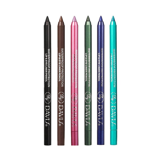 SHEIN - 6pcs Waterproof Eyeliner Pencil Eye Liner - XOXO cosmetics