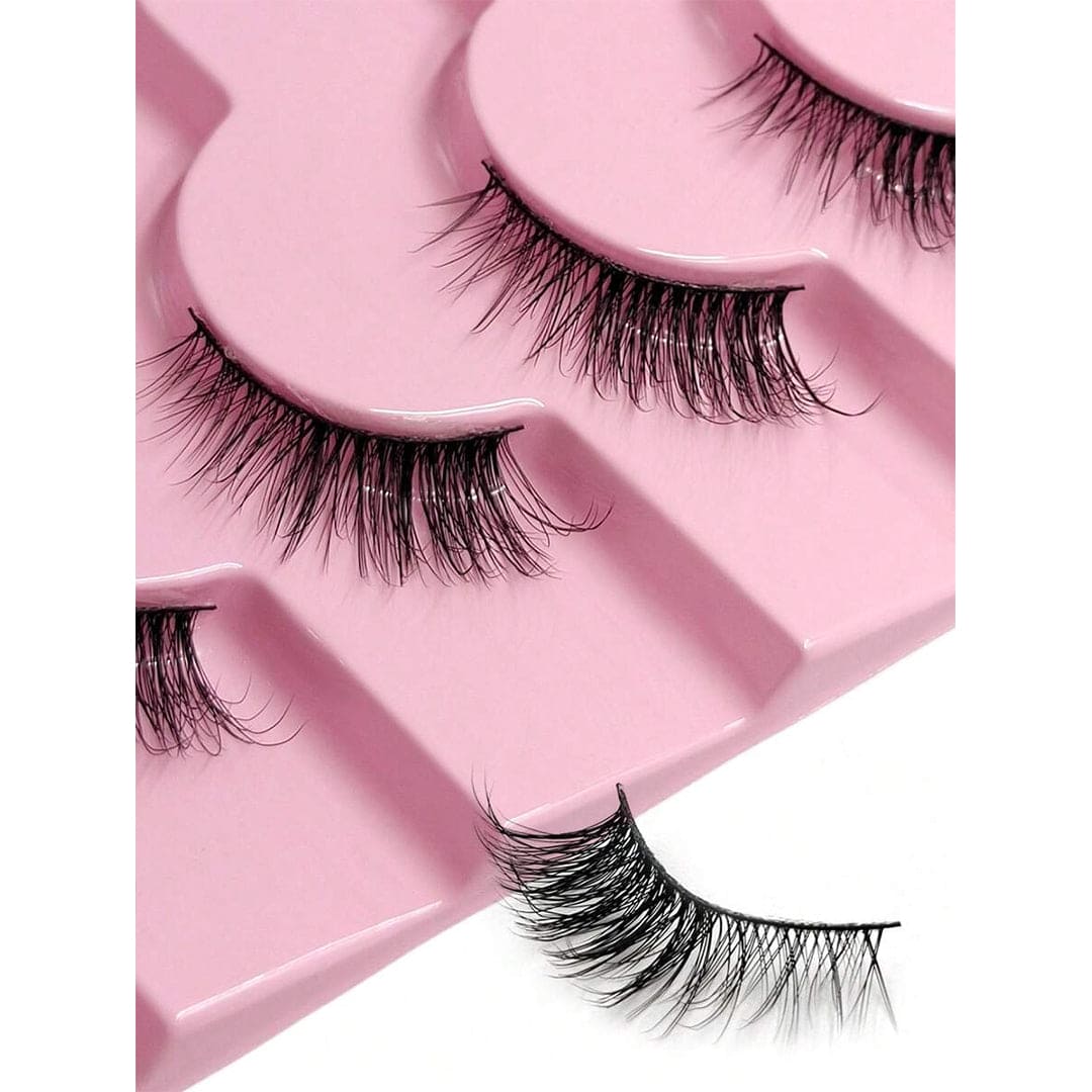 SHEIN - 7 Pairs Soft Natural Wispy Cat Eye Lashes Eyelashes - XOXO cosmetics