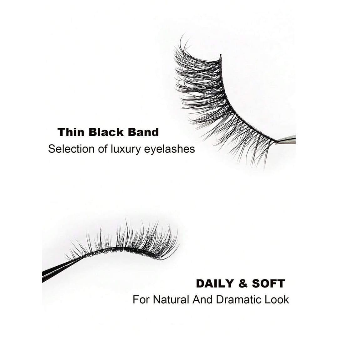 SHEIN - 7 Pairs Soft Natural Wispy Cat Eye Lashes Eyelashes - XOXO cosmetics