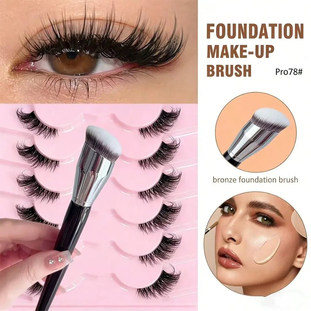 SHEIN 9 Pairs Half Lashes Eyelashes - XOXO cosmetics