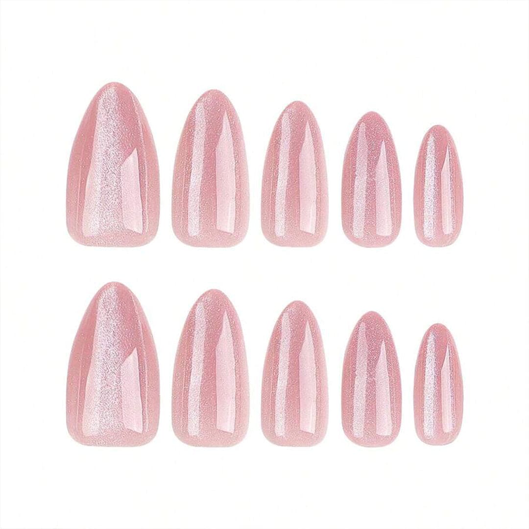 SHEIN Cat Eye Medium Almond Shaped Press On Nails Press On Nails - XOXO cosmetics