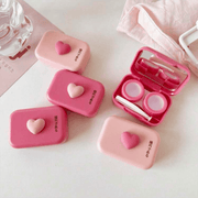 SHEIN Cute & Stylish Contrast Color Contact Lens Case Makeup Tools - XOXO cosmetics