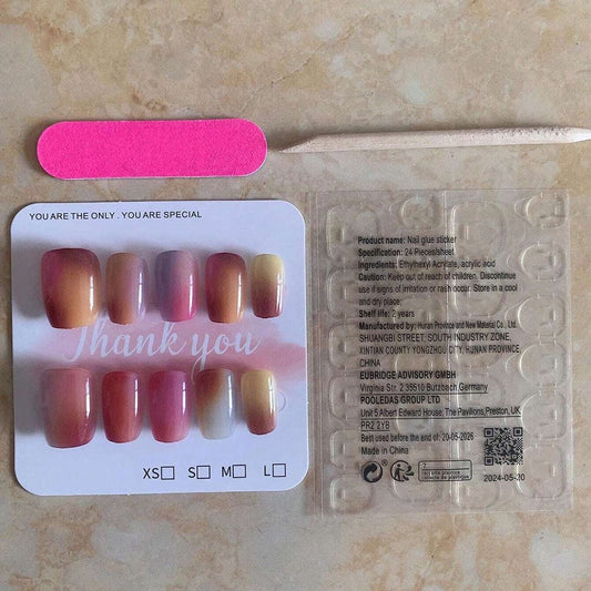 SHEIN Glittering Cat Eye Artificial Press On Nails Press On Nails - XOXO cosmetics