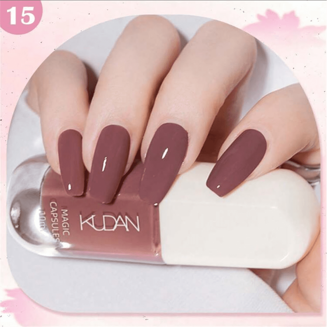 SHEIN - KUDAN Star River Dream Peelable Nail Polish Nude Pink Style Nail Polish - XOXO cosmetics
